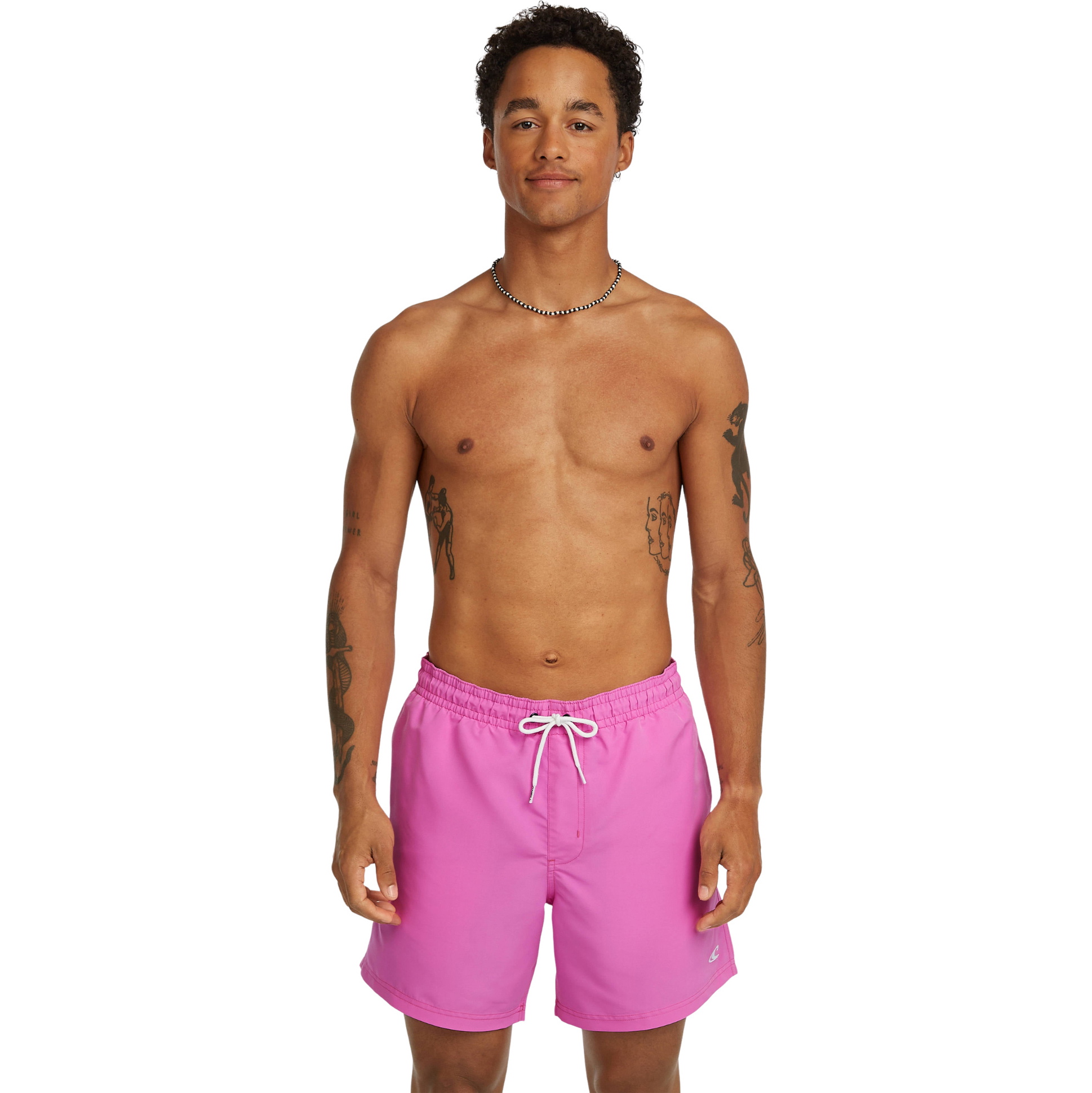 Calções De Banho Masculinos Vert 16'' Da O'Neill , 2026, 2800264 - Electric Fuschia